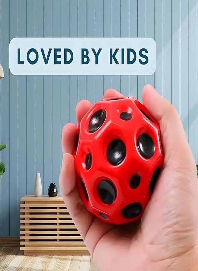 HAV CREATION High Elasticity Bouncing Ball with Pop Sound, Multi-Colour Pack, High-Bounce Design[ 2 ] - Image 4